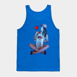 RETRO GameGirl with Commodore 64 Tank Top